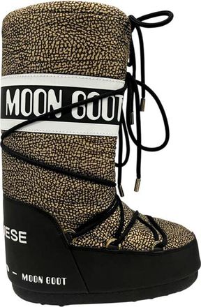Borbonese Beige Textile Women Womens Boot
