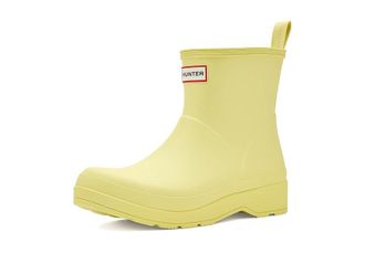 Hunter Play Shrt Scp Bt Womens Rain Boots Yellow : 10 M