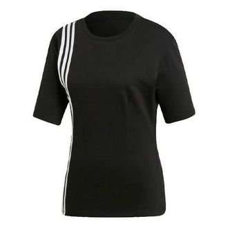 adidas (WMNS) adidas originals Round Neck Short Sleeve Black EC0932