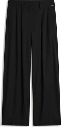 Cinque Cinque, Broeken, Dames, Zwart, M, Katoen, Ciopti Wijde Broek