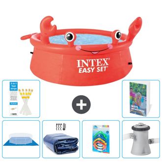 Intex Piscina Easy Set Redonda - Cangrejo - 183x51 Cm - 7-piezas S46