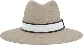 Brunello Cucinelli Fedora con design intrecciato - Toni neutri