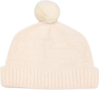 Louis Vuitton Pre-owned Accessories, female, Beige, Size: ONE SIZE Pre-owned Knit hat