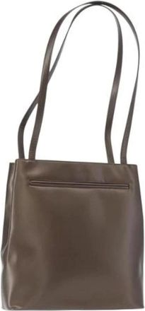 Loewe Pre-owned Tote Bags, female, Brown, Size: ONE SIZE Pre-owned Leather Shoulder Bag