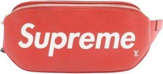 Louis Vuitton Pre-owned X Supreme Waist Belt Bag - - Pre-owned - Uomo - Rosso - ONE SIZE
