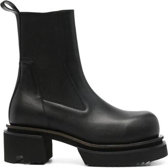 Rick Owens Beatle Bogun Leather Boots