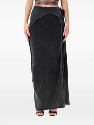 Ottolinger slitted maxi skirt - Grey