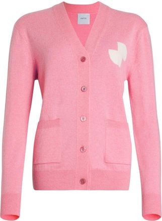 Patou JP cardigan - women - Wool/Cashmere - M - Pink
