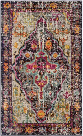 Safavieh Alfombra gris/rosa 122 x 170 cm