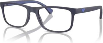 Emporio Armani Ea 3147 Optical Frame - unisex - Brillen - Blauw - 53 MM - Accessoires