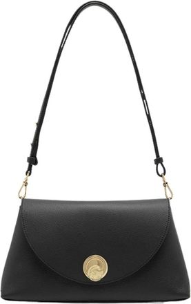 Coccinelle Moderne leren tas met C-Me handtekening - Dames - Schoudertassen - Zwart - ONE Size - Leer - Tassen