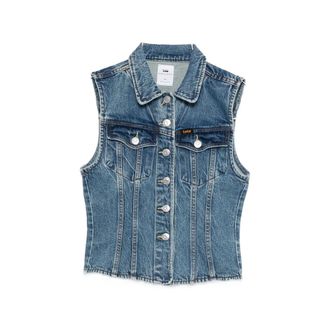 Lois Jeans Buttoned Gilet