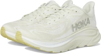 Hoka One One Clifton 10 Mens Shoes Truffle Salt/White : 12.5 D - Medium, Synthetic