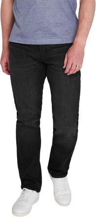 Lee Cooper Heren Denim Normale Jeans (Zwart)