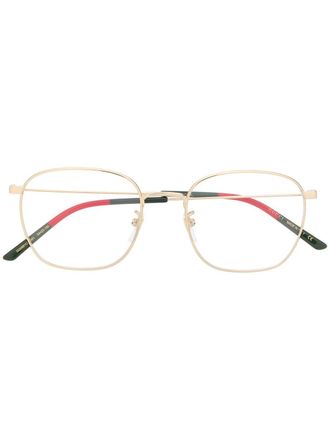 Gucci Occhiali squadrati GG0681O - Oro
