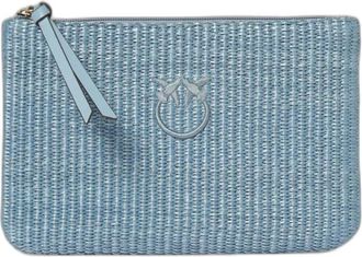 Pinko Mujer, Bolsos, Azul, Talla: ONE Size