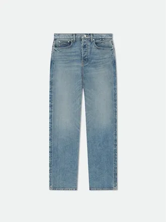 Rhude MenS Indigo Denim Straight-Leg Trousers, Size 29