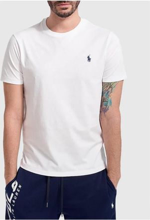 Ralph Lauren Wit T-shirt - Heren - T-shirts - Wit - XL - Katoen - Tops