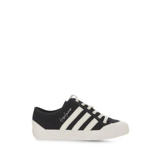 Yohji Yamamoto Schoenen, Heren, Zwart, 44 1/2 EU, Leer, Nisi Lo Sneaker