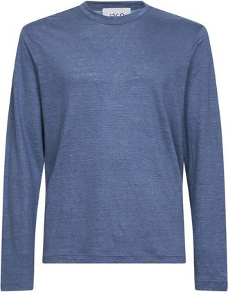 D4.0 Round-neck Truien - Heren - Ronde hals truien - Blauw - XL - Truien & Vesten