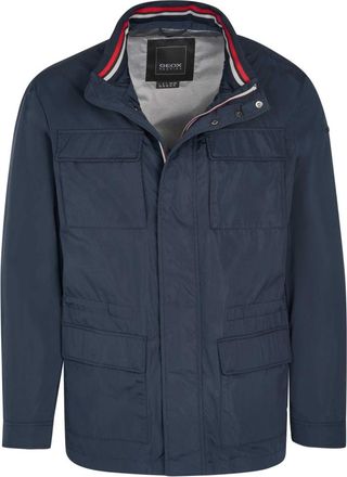 Geox Jacks - Heren - Jassen - Blauw - Maat: S