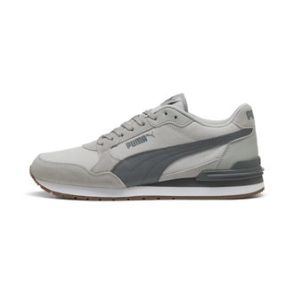 Puma Sneakers ST Runner v4 in suede unisex, Scarpe, Grigio, 35.5