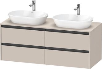 Duravit Duravit - Ketho.2 Mueble Bajo Lavabo, Recorte Para Lavabo En Ambos