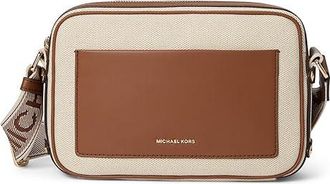 Michael Kors Maeve Large East West Pocket Crossbody Cross Body Womens Handbags Luggage, Leather