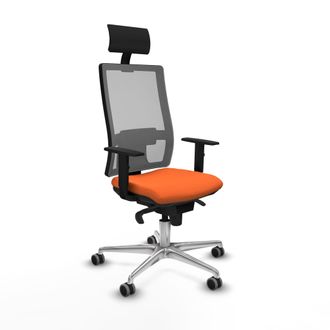 Piqueras y Crespo Piqueras Y Crespo Horna Silla De Oficina Naranja Ajustable
