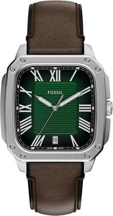 Fossil Accessoires, Heren, Bruin, ONE Size, Leer, Crosby Fs 6150