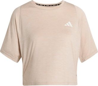 adidas Adi365 Soft Touch Tee Laufshirt f&uuml;r Damen | beige