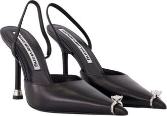 Alexander Wang Womens Pump Black Calfskin