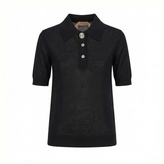 N&deg;21 Donna, Top, Nero, L, new