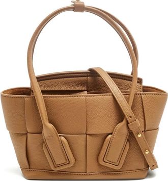 Bottega Veneta Borsa tote Arco 29 mini - Marrone