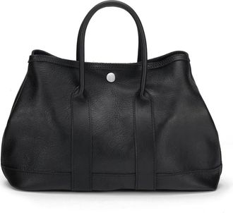 Ezra Arthur Audrey Soft Steer Leather Top Handle Bag in Black at Nordstrom