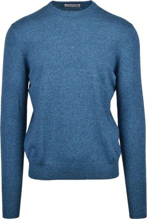 Ballantyne Cashmere Crewneck Pullover - Blue