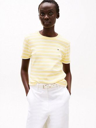 Tommy Hilfiger Camiseta slim de cuello redondo