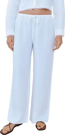 Bella Dahl Wide Leg Pants in White at Nordstrom, Size X-Small