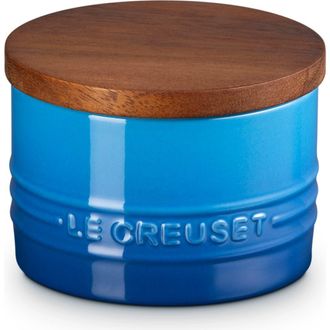LE CREUSET Signature Stoneware 7-Ounce Storage Canister in Marseille at Nordstrom