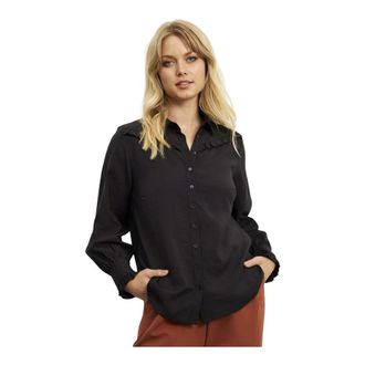 In Front Molly Shirt - female - IN FRONT - Shirts - Black - 2XL - Blouses & Shirts