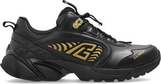 Balmain Sportschoenen - Heren - Sneakers - Zwart - 41 EU - Leer - Schoenen