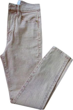 Frame Denim Ali High Rise Blush Cigarette Jeans Size 27/69