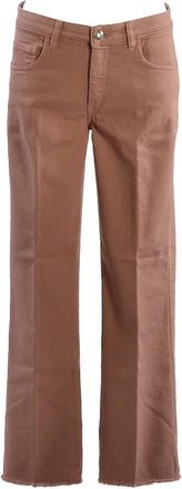Fay Straight Jeans - Dames - Regular Fit Jeans - Roze - W28 - Katoen - Jeans