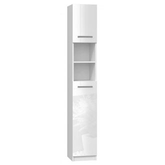Hucoco Hucoco - Marello - Columna De Ba&ntilde;o De Estilo Moderno - 183x32x30 - 2 Puertas+baldas