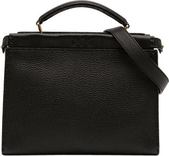 Fendi Pre-owned Fendi Mini Calfskin Romano Selleria Peekaboo Iconic Fit Satchel Ladies Y4QGF43AGYUHYL9Z