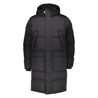 Parajumpers Hooded Parka - Heren - Dons jassen - Zwart - M - Leer - Jassen