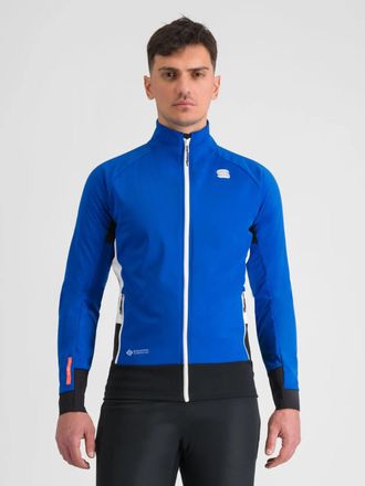 Sportful Blue Apex Jacket Color-Block Ski Jacket