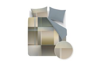 Swiss Sense Kardol by Beddinghouse Cuadrado Dekbedovertrek Blue Green