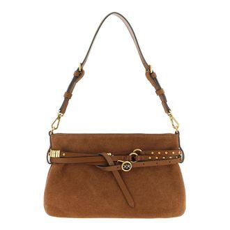 Pinko Shoulder Bags, female, Brown, Size: ONE SIZE Mini Belt Bag