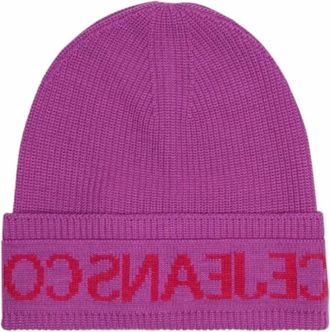 Versace Jeans Couture Gorro - Accessories - Mujer - P&uacute;rpura - ONE SIZE